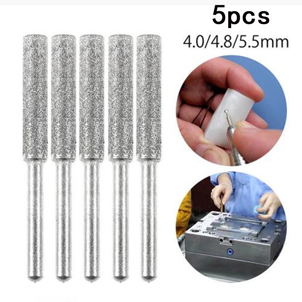 5 Pcs Outil Rotatif pour Scie à Chaîne 4.0/4.8/5.5mm
