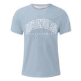 thumbnail image 2 of Men's Raglan Sleeve Letter Print Short Sleeve T-Shirt - Round Neck, Fashion Trend, Perfect for Daily & Casual Occasions, 2 of 4
