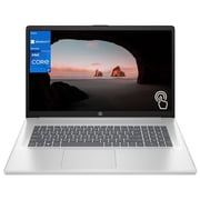 HP Essential 17t Laptop, 17.3" HD + Touchscreen 60Hz, Intel Core i7-1355U,32GBRAM, 1TB SSD, Windows 11 Home, Silver