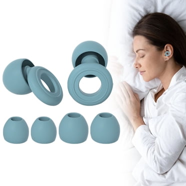Boucle d'Outils de Jardin Silencieuse 2 Bouchons d'Oreilles Confortables Réutilisables Réduction du Bruit Bouchons d'Oreilles pour Sommeil Concentration Profonde Voyage Sensibilité / Audition Flexible / Ajustement Personnalisable