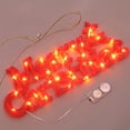 thumbnail image 2 of Merry Christmas Modeling Christmas LED Letter Decoration Wreath Decoration Lights Christmas Lights LED Light, 2 of 2