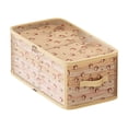 thumbnail image 2 of Todaioua Squirrel Pattern Foldable Storage Box with Lid - Fabric Closet Organizer Bin for Sweaters Blankets Pants, Large Capacity Collapsible Wardrobe Bedroom Container, 2 of 6