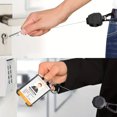 thumbnail image 4 of New Badge Holder Carabiner Keychain Tactical ID Holder Retractable Reel Mountaineering Buckle Multiple Tools Accessories Circular, 4 of 6