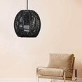 thumbnail image 3 of Pendant Lamp Shade Ceiling Light pendant lamp shade Shade Handwoven Retro Style for Dining Room, 3 of 9