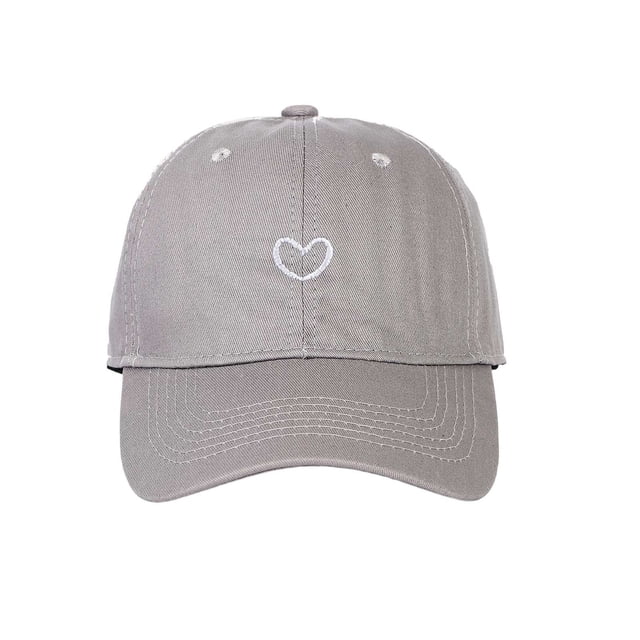Trendy Heart Embroidered Baseball Cap for Daily Wear - Adjustable and Versatile Headgear for All Seasons