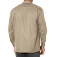 thumbnail image 2 of Dickies Mens Long-Sleeve Work Shirt, XL, Desert Sand, 2 of 5