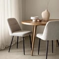 thumbnail image 2 of Bouclair Chaise de Salle à Manger Taupe Moderne, 2 of 10