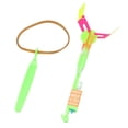 thumbnail image 4 of 12Pcs Amazing LED Light   Helicopter Flying Toy Elastic Slingshot Flying Copters Party Fun Gift For Kids, 4 of 8