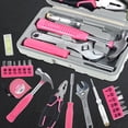 thumbnail image 2 of HLONK 18/19/20Pcs Household Tool Set Portable Household Basic Hand Tool Set Multi-functional Home Tool Kit with Pliers Hammers Wrench and Screwdrivers for DIY Building Home Maintenance, 2 of 10