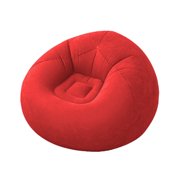 Wweixi Space-saving Inflatable Couch Modern And Affordable Furniture Easy To Clean Inflatable Sofa Air Sofa red