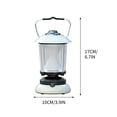 thumbnail image 3 of Rechargeable LED Camping Lantern with 360° Beam Angle Hook,USB Charging,Emergency Power Bank Function,Adjustable Brightness for Outdoor and Indoor Use,IPX4 Waterproof, 3 of 8