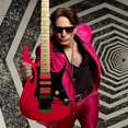 thumbnail image 2 of DiMarzio DD2200BK Shoulder Strap red, 2 of 3