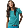 thumbnail image 1 of Hanes ComfortSoft T-Shirt à Col Ras du Cou en Jersey Coupe Décontractée pour Femmes, 3TG, Sarcelle, 1 of 4