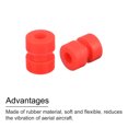 thumbnail image 4 of Unique Bargains 12Pack RC Anti Vibration Rubber Balls for F4 F7 Flight Controller M2x5.6mm Red, 4 of 6