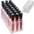 thumbnail image 3 of Organizer Acrylic Travel Perfume Holder Beauty Scent Holder 24 Space Clear Tall Organization Container Storage, 3 of 7