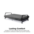 thumbnail image 4 of Futon en Métal de Mainstays en noir avec Matelas, 4 of 8