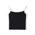 thumbnail image 3 of Fortune Women Slim Vest Color Block Tank Top Camisole Summer Basic Elastic Crop Top, 3 of 7