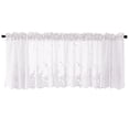 thumbnail image 1 of Meitianfacai Woven Textured Valance for Bathroom Water Repellent Window Covering, 1 of 2