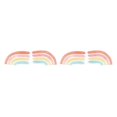 thumbnail image 2 of kurtrusly 2pieces Waterproof Rainbow Wall Sticker For Wide Range Of Decoration Needs PVC Rainbow Wall Stickers Safety And Reliable LGWS020 2Set, 2 of 6