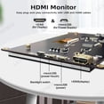 thumbnail image 4 of LESOWN Grand Petit Écran 1024x600 IPS Écran LCD 7 Pouces Moniteur HDMI Module d'Affichage Tactile Haut-Parleur Intégré avec Étui pour Raspberry Pi PC, 4 of 11