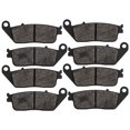 thumbnail image 4 of Niche Brake Pad for Honda Shadow Ace 750 Semi-Metallic Motorcycle 4 Pack 519-KPA2379D, 4 of 5