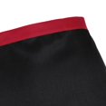 thumbnail image 3 of Milaget Durable Half Size Waist Kitchen Apron Catering Chef Hotel Cook Server Waiter Pub Black, 3 of 9