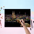 thumbnail image 2 of Kit DIY Nightscape pour Adultes et Enfants Révélant des Peintures Magiques Phosphorescentes, 2 of 4