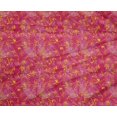 thumbnail image 4 of oneOone Polyester Lycra Pink Fabric Batik Craft Projects Decor Fabric Printed By The Yard 56 Inch Wide, 4 of 4