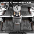 thumbnail image 5 of powoq Hybrid Floor Mat Compatible with 2017-2022 Honda CRV Cargo Mat Backrest Liner Trunk Mat Replacement for 2017-2022 Honda CRV Accessories (Fit 17-22 Hybrid Model Trunk+Backrest+Floor Mat), 5 of 5