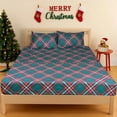 thumbnail image 4 of Gogreen 4PC Queen Christmas Sheet Set Deep Pocket Fit 16", Breathable Microfiber Soft Queen Sheet Set Warm Sheets, Luxury Hotel Style Christmas Decor Queen Bed Sheet Set, Christmas Gift, 4 of 8