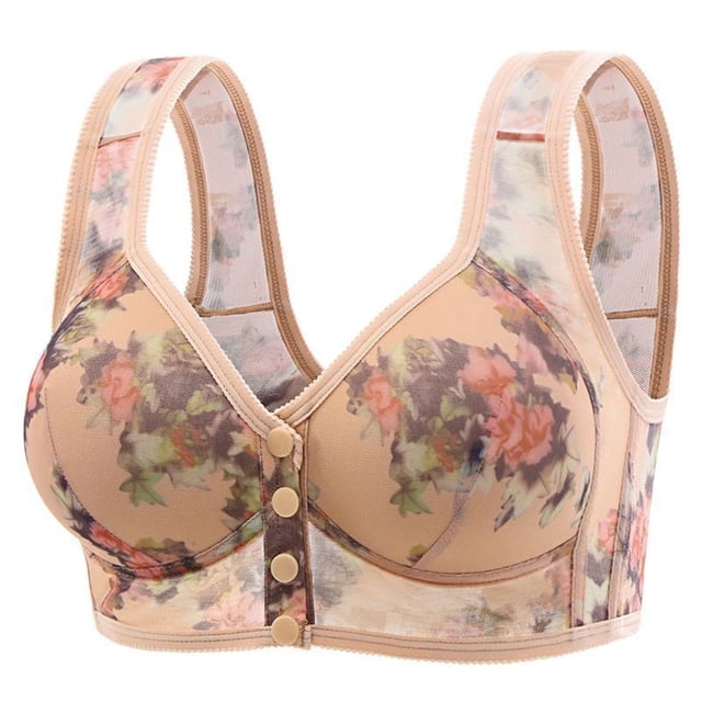 Gubotare Backless Sports Bras for Women Sports Bras for Women High Support High Impact Sports Bras for Women Large Bust Push up Racerback Workout Running Bra (Khaki,L)