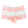 thumbnail image 1 of FhsagQ Panties Women's Panties Plus Size Women Lace Transparent Contrast Rose Pattern Triangle Underpants Women Panties Dress Slip Womens Panties Robe White S, 1 of 4