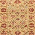 thumbnail image 1 of Ahgly Company Indoor Square Abstract Orange Abstract Area Rugs, 5' Square, 1 of 6