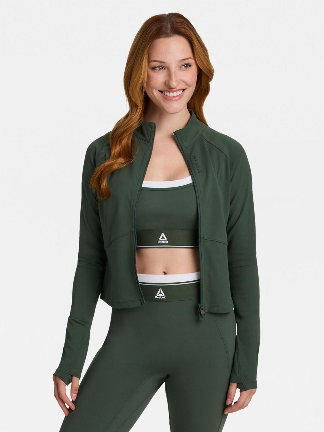 Reebok Veste Courte Reflex Pour Femme