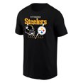 thumbnail image 1 of NFL Pittsburgh Steelers Triangle Logo Black Small T-Shirt, 1 of 2