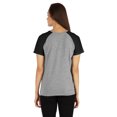 thumbnail image 4 of Inkmeso Womens Raglan Short Sleeve T-Shirt Regular Fit Casual Solid Basic Tee T-Shirts, 4 of 7