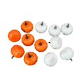 thumbnail image 2 of 12 Pcs Fake Pumpkins Model, Fake Foam Pumpkins, Small Cute DIY Photography Props S Yellow White, 2 of 9