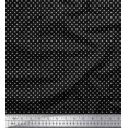 thumbnail image 1 of Soimoi Rayon Crepe Fabric Dots Dots Decor Fabric Printed Yard 46 Inch Wide, 1 of 5