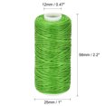 thumbnail image 3 of Unique Bargains Fil à Coudre en Cuir Ciré en Polyester Vert, 55 Yards, 3 of 6