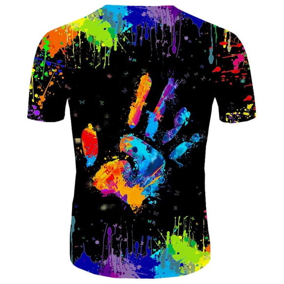 Men's Dress Shirts Summer Christmas Dress Shirts for Men Office Shirt Men Printed 3D Neck Short Men's Shirts Non Wrinkle Dress Shirts Men Sleeve Flame Top Casual Big Men Button down Shirts