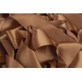 thumbnail image 2 of Joycrosso Golden Brown Ribbon 2 1/2 Inch Wide Thick Fabric Ribbon, 50 Yards Double Faced Satin for Gift Wrapping Floral Bouquets Wedding Party Decoration, 2 of 6