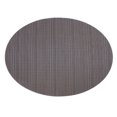 thumbnail image 1 of Oval PVC Placemat Non-Slip Plastic Dish Pads Dish Table Mat Water-proof Plate Dish Pads Coaster Kitchen Bar Accessories, 1 of 7