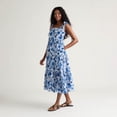 thumbnail image 4 of Mexx Women’s Printed Woven Strap Tiered Dress, 4 of 5