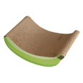 thumbnail image 1 of Tapis Grattoir pour Chat Lit en Carton pour Chat Jouet de Jeu Interactif Tapis Grattoir Durable pour Chat Vert P, 1 of 9