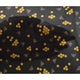 thumbnail image 4 of oneOone Viscose Chiffon Fabric Honeycomb & Honey Bee Insect Print Fabric by Yard 42 Inch Wide, 4 of 4