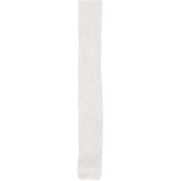Gierremilano Men's Beige Silk Stitched Necktie - One Size