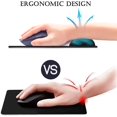 thumbnail image 3 of Ergonomic Mouse Pad with Wrist Support Gel Mouse Pad with Wrist Rest, Comfortable Computer Mouse Pad for Laptop, Pain Relief Mousepad with Non-Slip Rubber Base,Black, 3 of 5
