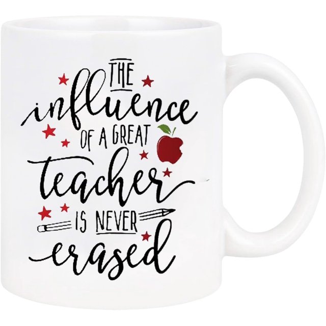 Gifts Teacher Mugs Teacher Appreciation Gifts for Women Men Teacher Appreciation Gift from Students Graduation Gifts for Teachers Coffee Mug Christmas Birthday End of Year Present Teacher Cup 11oz