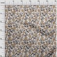 thumbnail image 3 of oneOone Rayon Tawny Brown Fabric Floral Sewing Craft Projects Fabric Prints By Yard 56 Inch Wide, 3 of 4