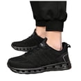 thumbnail image 1 of Running Tennis Shoes for Men Lightweight Breathable Mesh Lace up Driving Golf Nursing Work Sneakers, 1 of 6